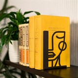 Ограничитель для книг на полке 705-025 металл - фото 239223