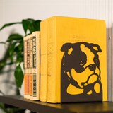 Ограничитель металлический для книг на полке 705-031 - фото 239316