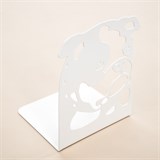 Ограничитель металлический для книг на полке 705-031 - фото 239319