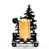 Подсвечник металлический Елочка для одной свечи - фото 239510