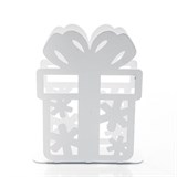 Подставка под салфетки металлическая Подарок - фото 239551