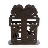 Подставка под салфетки металлическая Подарок - фото 239556