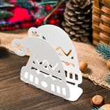 Салфетница кухонная из металла Шапка - фото 239567