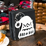 Салфетница кухонная из металла Шапка - фото 239571