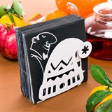 Салфетница кухонная из металла Шапка - фото 239572