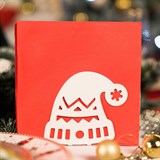 Салфетница кухонная из металла Шапка - фото 239574