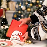 Салфетница кухонная из металла Шапка - фото 239575