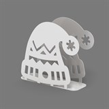 Салфетница кухонная из металла Шапка - фото 239579