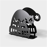 Салфетница кухонная из металла Шапка - фото 239581