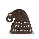 Салфетница кухонная из металла Шапка - фото 239585