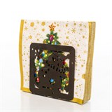 Салфетница из металла Снеговик - фото 239601