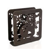 Салфетница из металла Снеговик - фото 239603