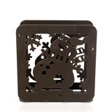 Салфетница из металла Снеговик - фото 239604