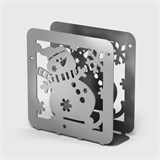 Салфетница из металла Снеговик - фото 239606