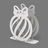 Салфетница кухонная Шар новогодний - фото 239615