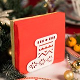 Салфетница кухонная из металла - фото 239619