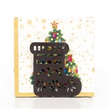 Салфетница кухонная из металла - фото 239626