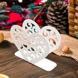 Салфетница кухонная из металла Сердце - фото 239642