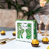 Подставка под салфетки металлическая 703-018 - фото 239663