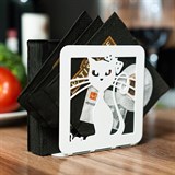 Подставка под салфетки металлическая 703-018 - фото 239671