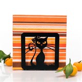 Подставка под салфетки металлическая 703-018 - фото 239681