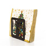 Подставка под салфетки металлическая 703-018 - фото 239696