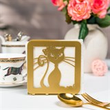 Подставка под салфетки металлическая 703-018 - фото 239702