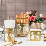 Подставка под салфетки металлическая 703-018 - фото 239712