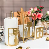 Подставка под салфетки металлическая 703-018 - фото 239714