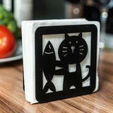 Салфетница кухонная металлическая 703-019 - фото 239796