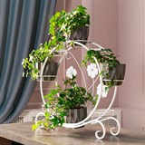 Подставка для цветов на подоконник на 8 кашпо 41-006 - фото 239951