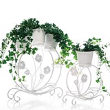 Подставка для цветов на подоконник на 8 кашпо 41-006 - фото 239955