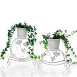 Подставка для цветов на подоконник кованая 41-014 - фото 240004