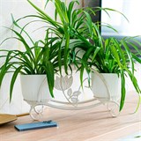 Подставка для цветов на подоконник кованая 41-014 - фото 240007