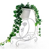 Кованая подставка на подоконник для четырех цветов 41-015 - фото 240013