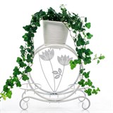 Кованая подставка на подоконник для четырех цветов 41-015 - фото 240014