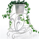 Кованая подставка на подоконник для четырех цветов 41-018W - фото 240056