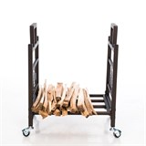 Дровница для дачи разборная на колесах 103-213R-Br - фото 240079