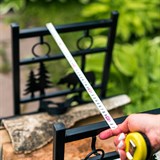 Дровница для камина разборная 103-208R-B металл - фото 240085