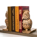 Ограничитель 2 шт для книг на полке полистоун - фото 240428