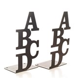 Ограничитель для книг на полке 705-057 металлический - фото 240488