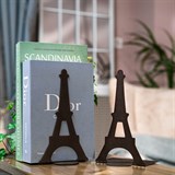 Ограничитель для книг на полке металлический - фото 240506