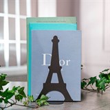 Ограничитель для книг на полке металлический - фото 240508