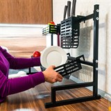 Модульная полка для хранения тарелок на кухне 115-207 - фото 240603