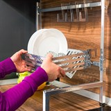 Модульная полка для хранения тарелок на кухне 115-207 - фото 240610