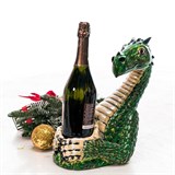 Бутылочница Дракон U09293-Gr полистоун - фото 240712