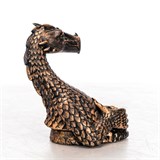 Бутылочница Дракон U09293-G полистоун - фото 240732