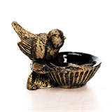 Подставка для украшений Птичка U09227-G полистоун цв.золотой - фото 240755 Подставка для украшений Птичка U09227-G полистоун цв.золотой - фото 240755