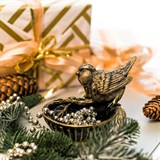 Подставка для украшений Птичка U09227-G полистоун цв.золотой - фото 240759 Подставка для украшений Птичка U09227-G полистоун цв.золотой - фото 240759