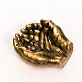 Подставка для украшений Ладони U09232-G полистоун цв.золотой - фото 240790 Подставка для украшений Ладони U09232-G полистоун цв.золотой - фото 240790